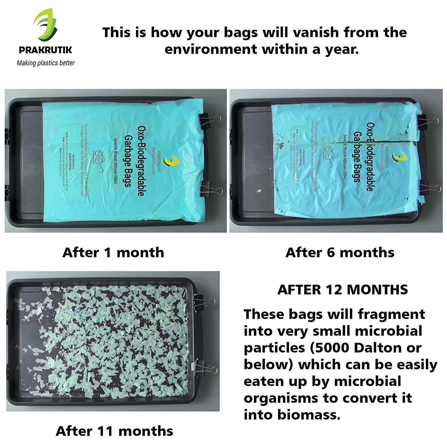 Biodegradable Garbage Bags (Rolls) - Image 2