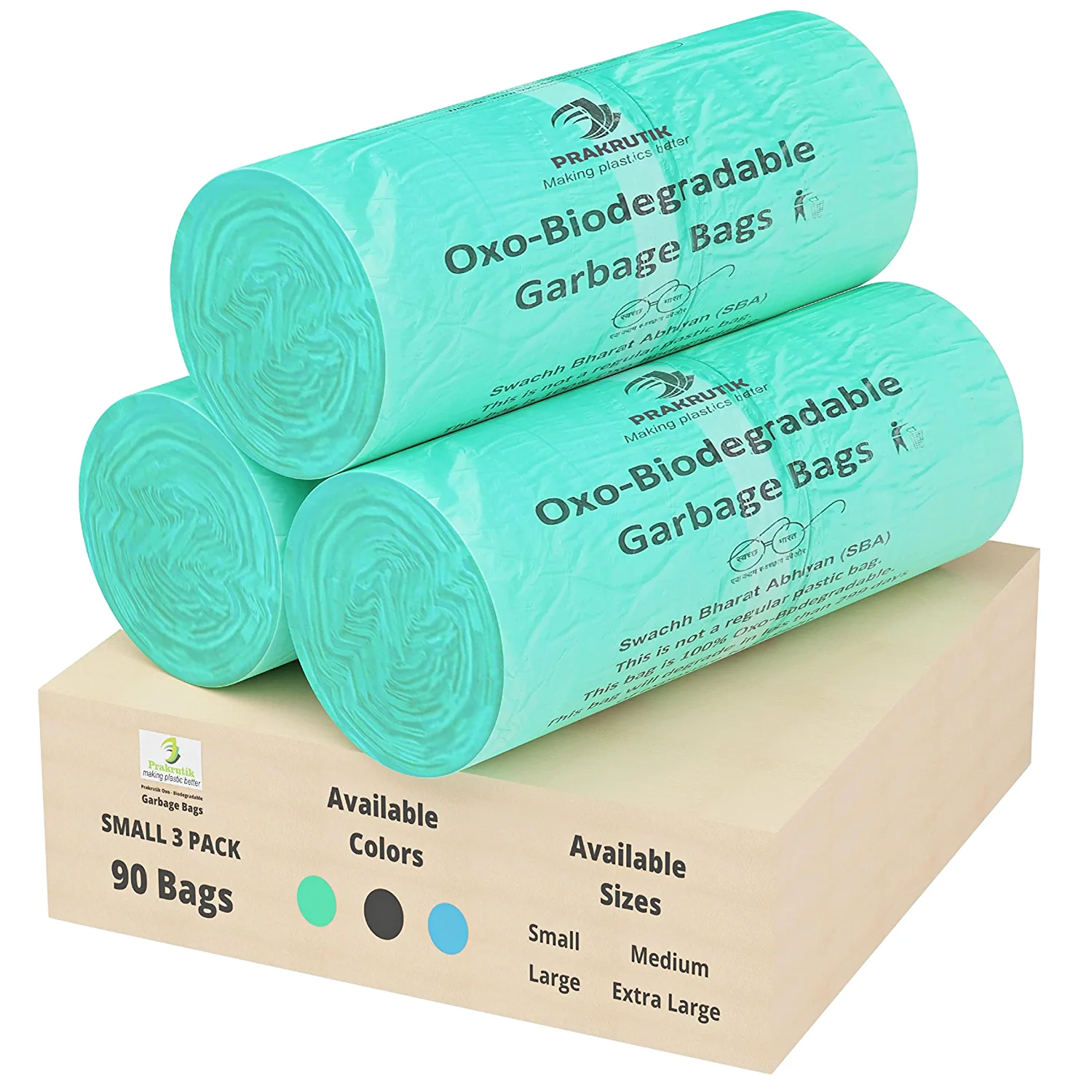 Biodegradable Garbage Bags (Rolls)